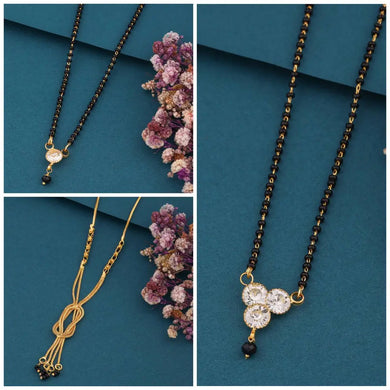 New Stylish Pack Of 3 Piece combo Women Mangalsutra Set