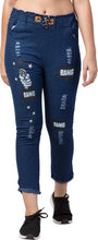 Load image into Gallery viewer, Solid Dark Blue Bang Bang Joggers for Women