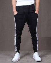Load image into Gallery viewer, Black  Polyester Blend Joggers