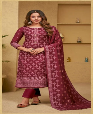 Bipson Brand  Premier Gulnnar Kurti  collection in 8 colors  Maroon